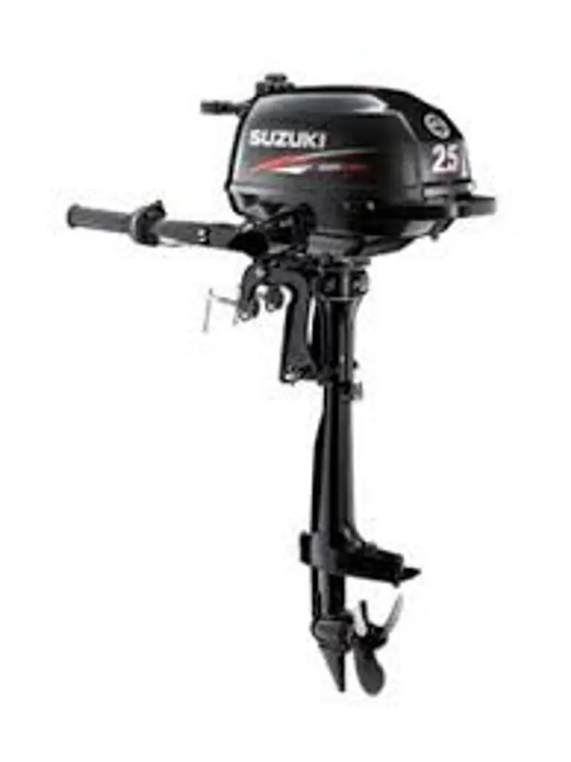 Heavy Duty Suzuki Outboard, 4 Stroke Engine with Tiller Steering